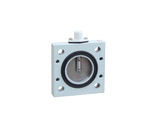 Van thép không gỉ DN40 tùy chỉnh Bướm vuông 120mm Hướng dẫn sử dụng