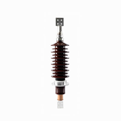 Ống lót máy biến áp sứ mạ thiếc 40,5KV với các bộ phận lắp ráp