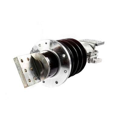 Ống lót điện cao áp tùy chỉnh Cách điện bằng gốm sứ 40,5KV với dây dẫn bằng đồng thau