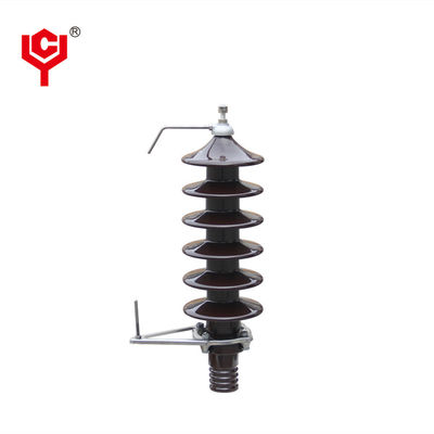 Đường dây điện 12-24-36KV Ống lót cách điện bằng gốm với dây dẫn sét