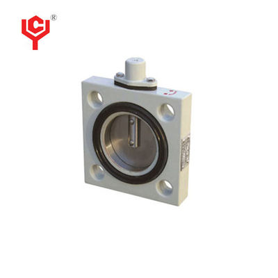 Van thép không gỉ vuông DN40 Hướng dẫn sử dụng bướm thủy lực 120mm
