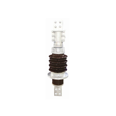 Ống lót điện áp thấp OEM Cách điện bằng sứ màu nâu 100amp chống lại nhiệt độ